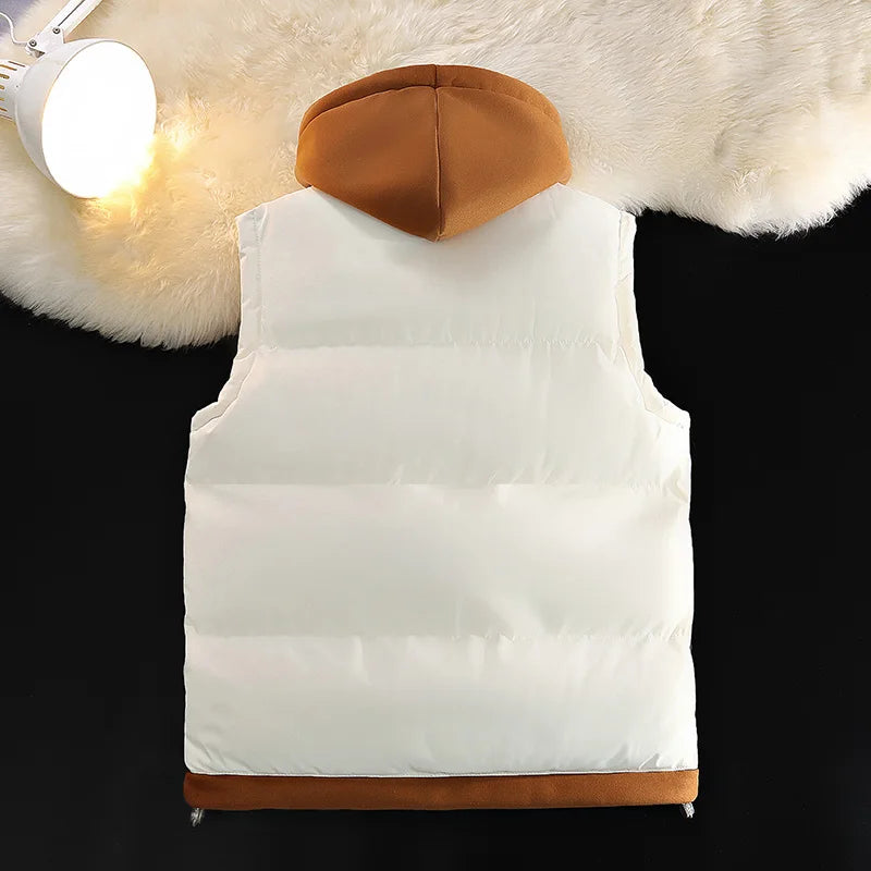 Giacca smanicata imbottita elegante autunno-inverno | Calda e confortevole