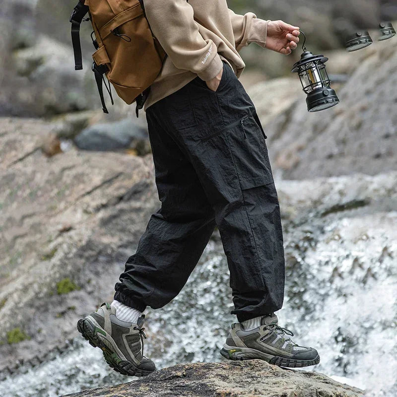 Pantalon cargo homme étanche | Protection et style pour les jours de pluie