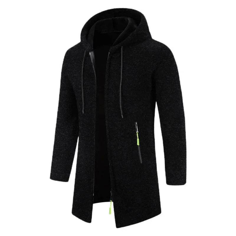Winter Reißverschluss Hoodie für Männer | Wärme und Stil für winterliche Tage