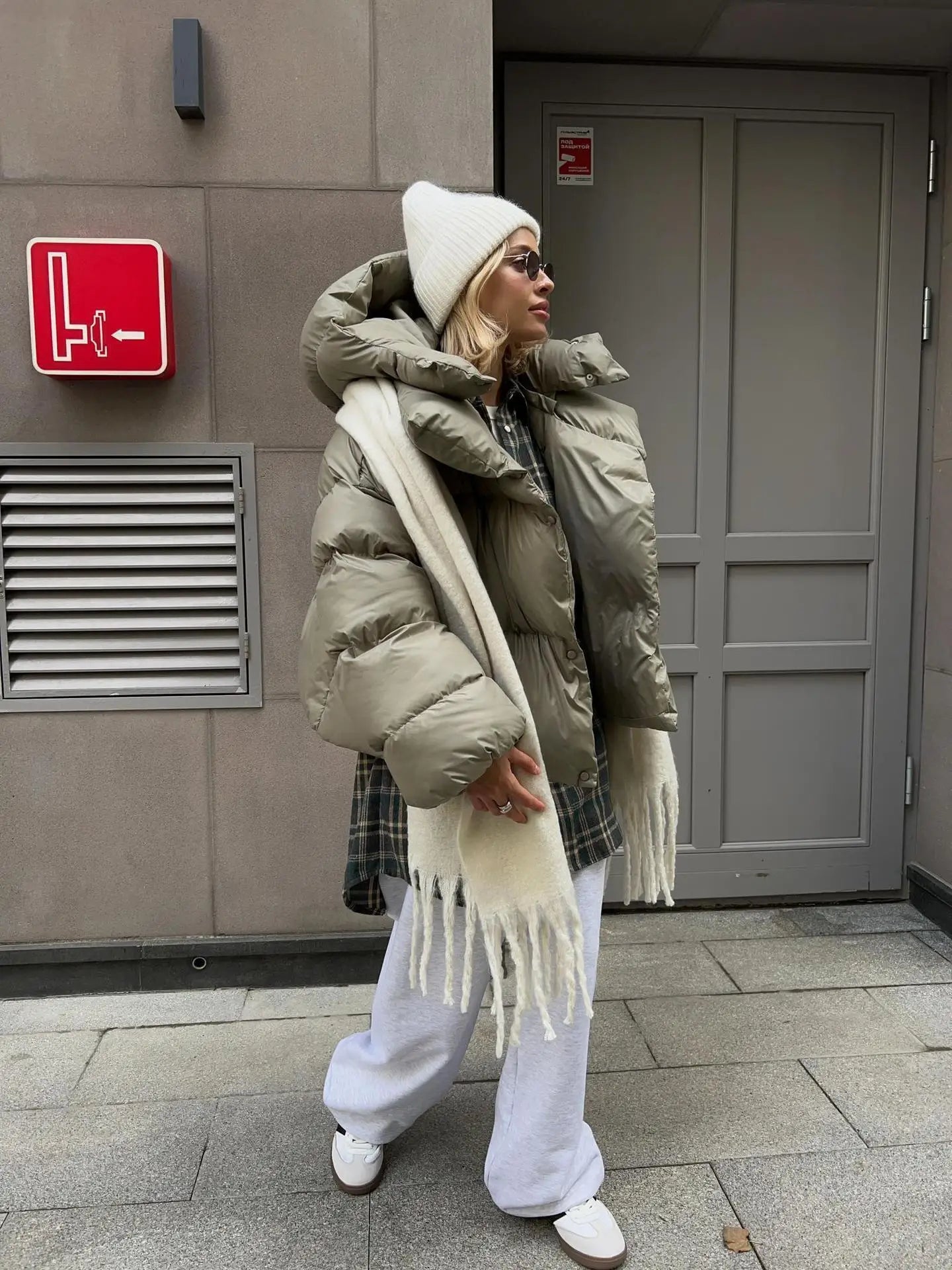 Veste à capuche WarmeWinter | Veste d'hiver élégante et chaude pour femmes