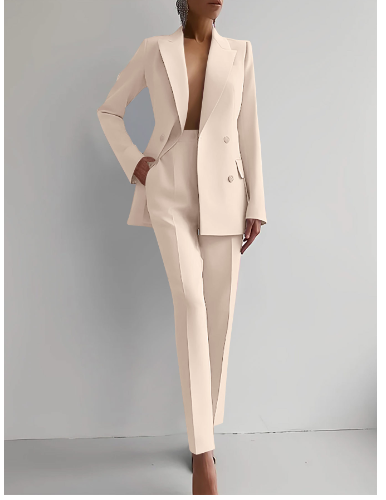 Elegantes Set aus Blazer und Hose - Ballerina