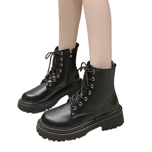 Lunavera – Women's Boots Made of Soft Leather Non-Slip – Everyday & Winter