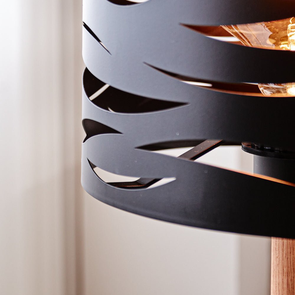 FreckleLamp - Modernes schwarzes Design
