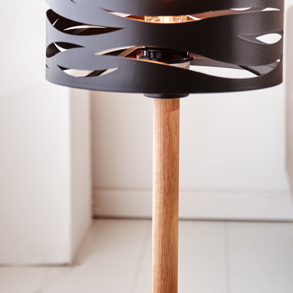 FreckleLamp - Modernes schwarzes Design