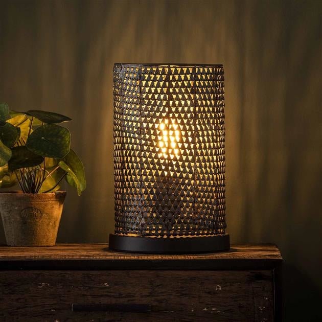 JayLamp - Schwarzes und braunes Design
