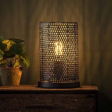JayLamp - Schwarzes und braunes Design