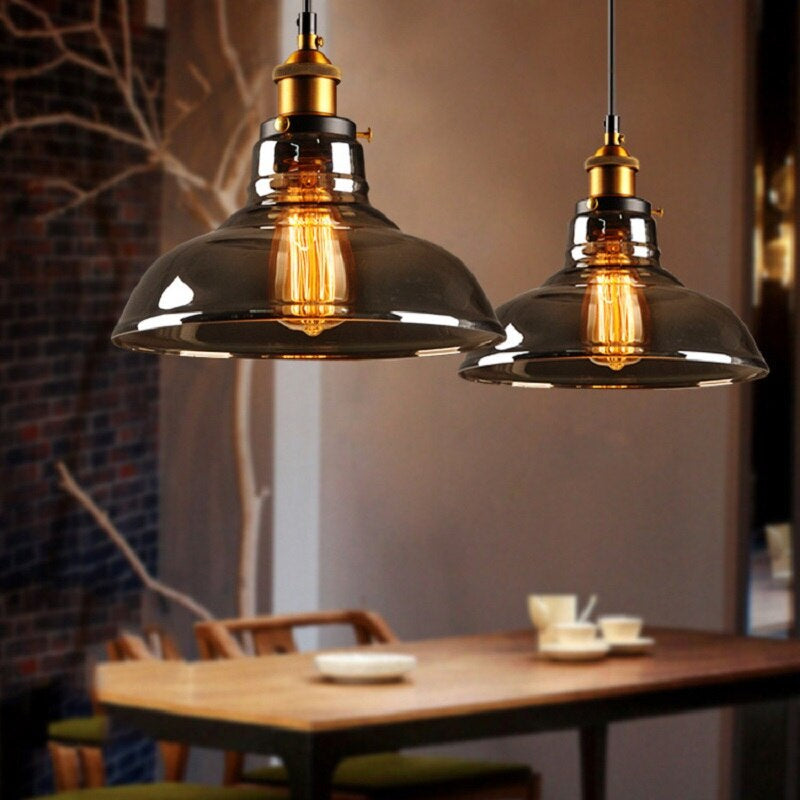 LumiVance – Kristall Hängelampe modern – Zylinder Glas & warmes Licht