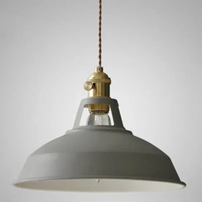 LumiIron – Lampada a sospensione industriale retrò in metallo – Regolabile e robusta