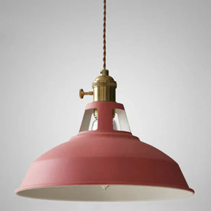 LumiIron – Lampada a sospensione industriale retrò in metallo – Regolabile e robusta