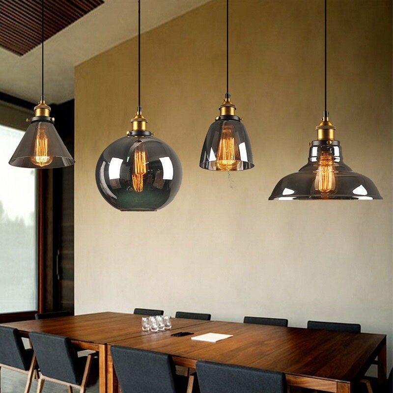 LumiVance – Kristall Hängelampe modern – Zylinder Glas & warmes Licht