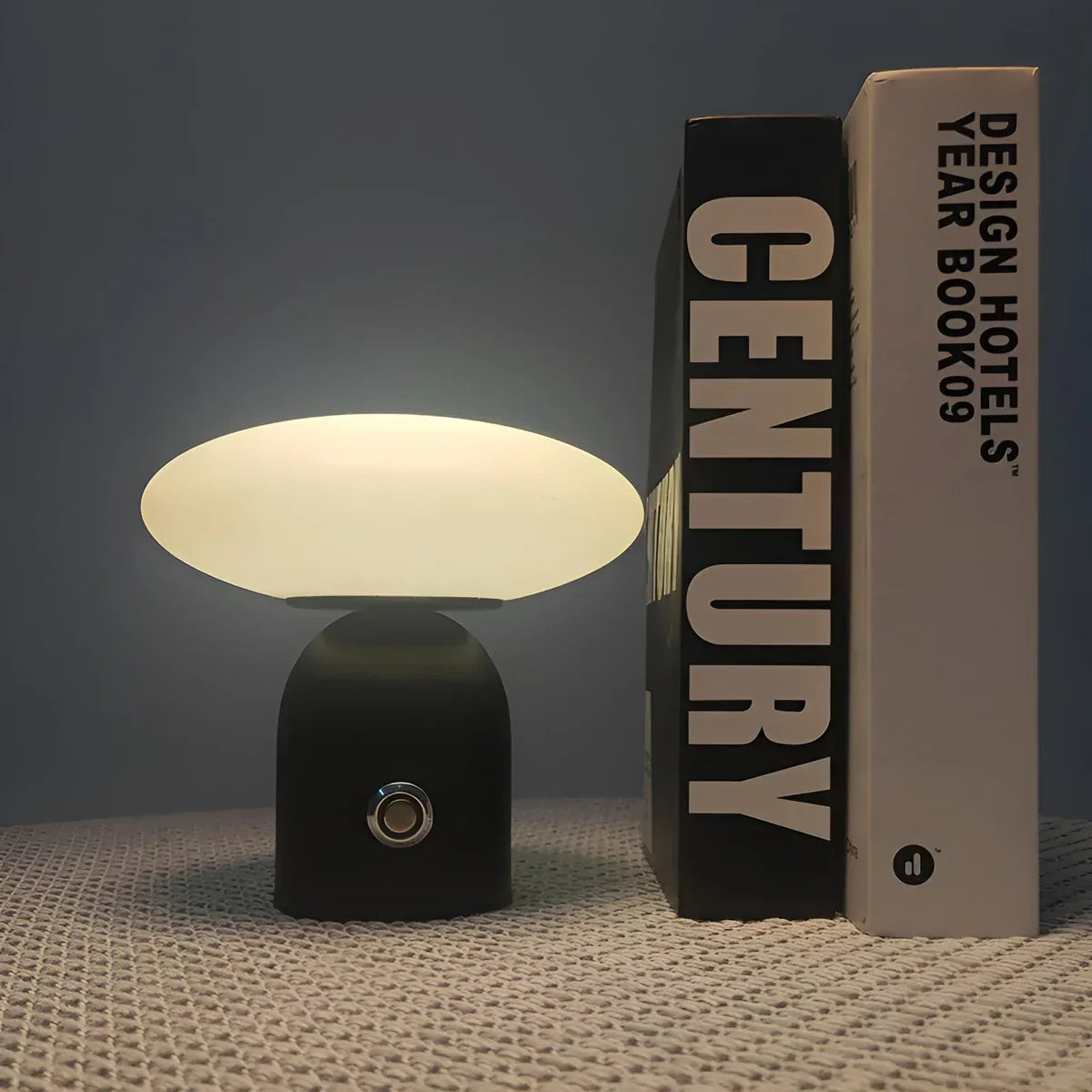 Luxuriöse Pilzlampe mit Smart Touch - Skandinavisches Design