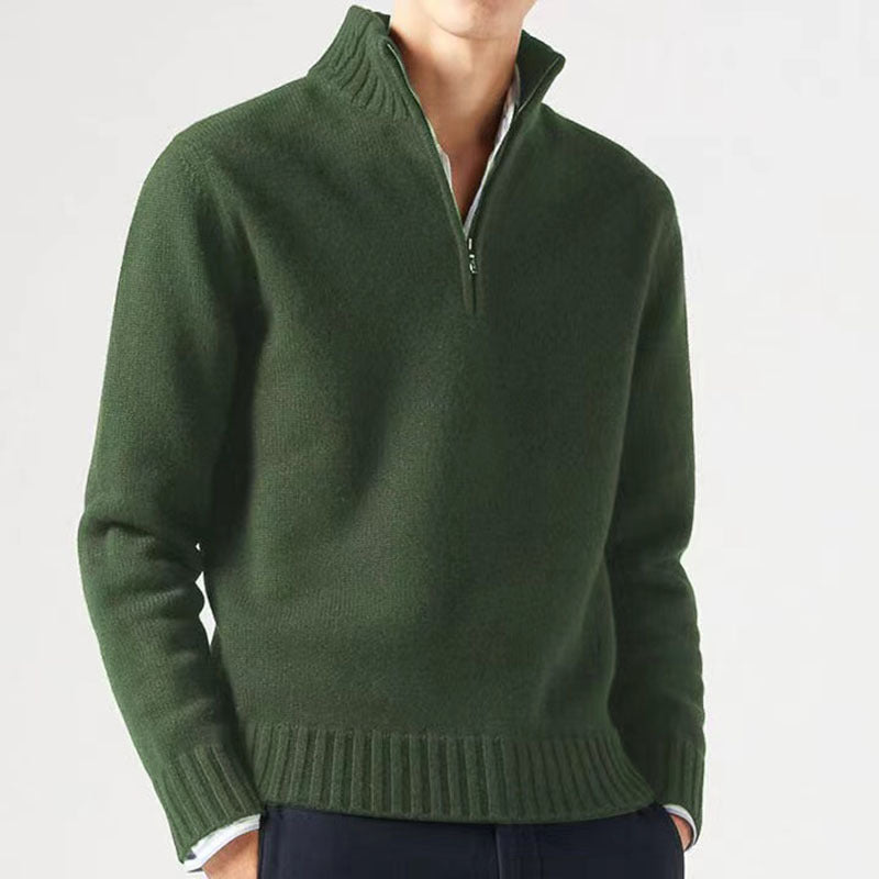 Pullover mit halbem Reißverschluss für Männer - Dani
