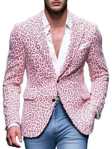 Cardigan con motivo leopardato e multiple tasche - fresco e alla moda