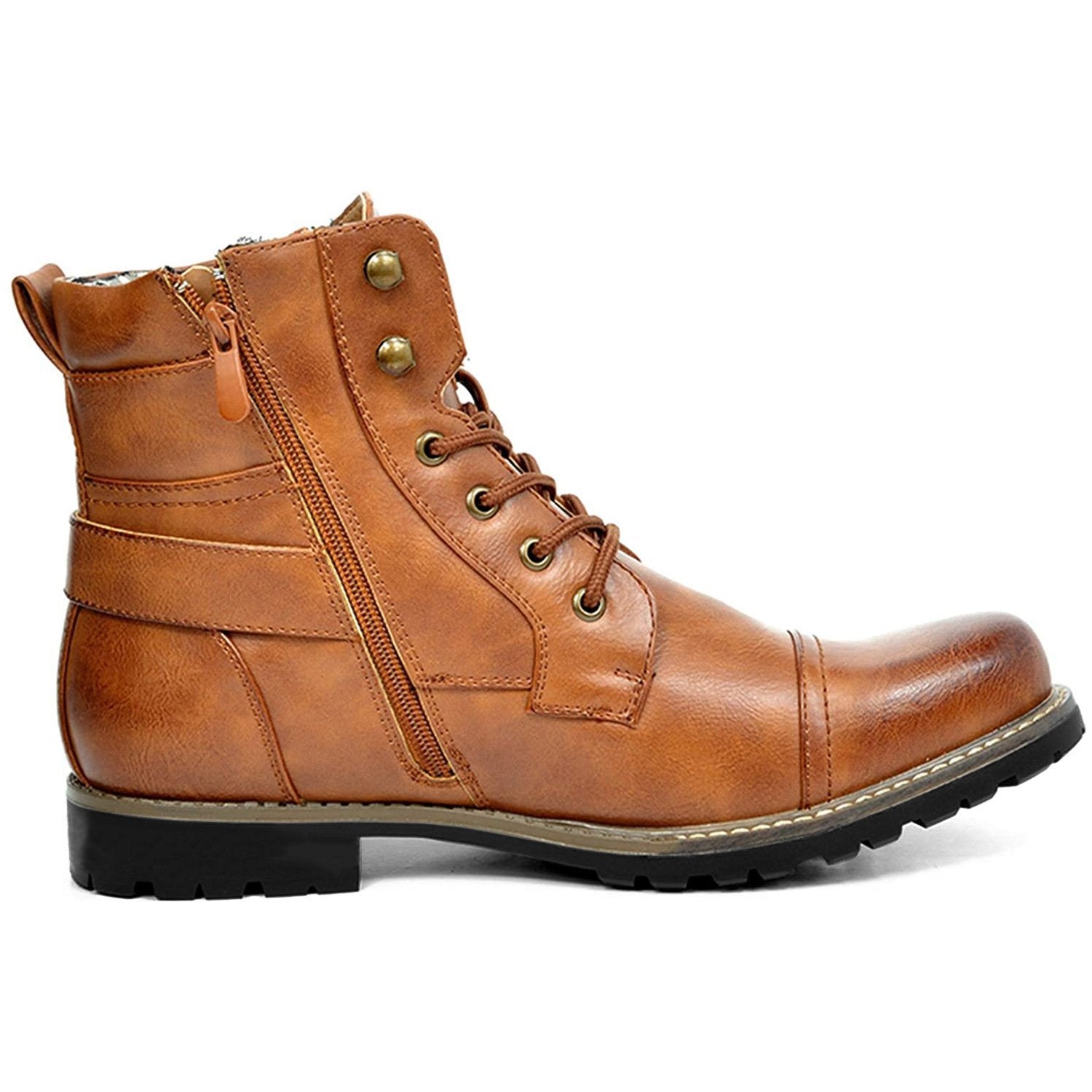 Eric| Motorrad-Stiefel aus echtem Leder
