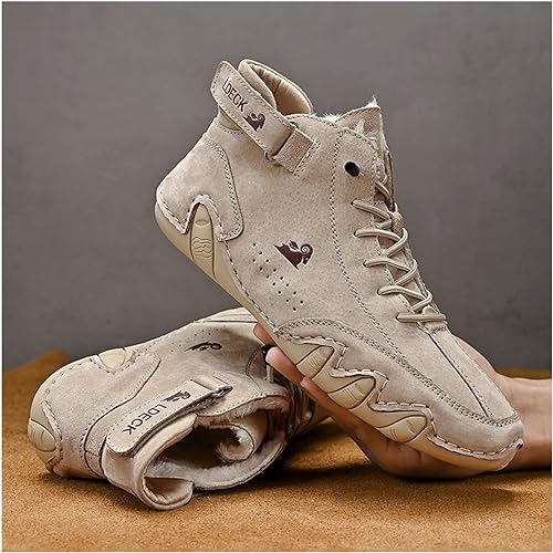 Daisy Leather Winter Sneakers | Wasserdichte Sneakers mit Fleece-Futter