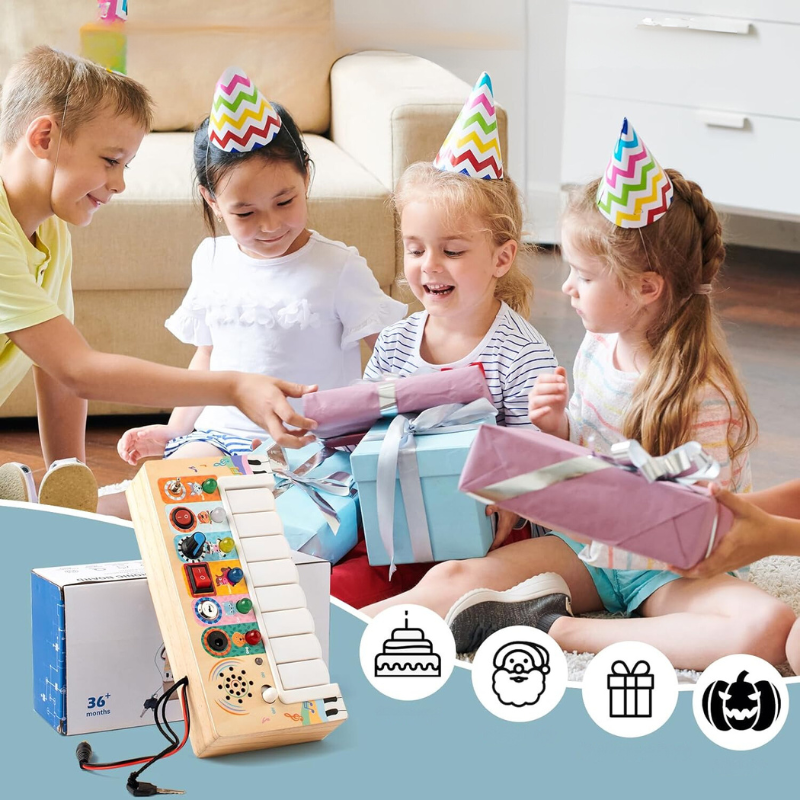 Montessori legetøjssæt til babyer fra 6 måneder - LearnBuddies
