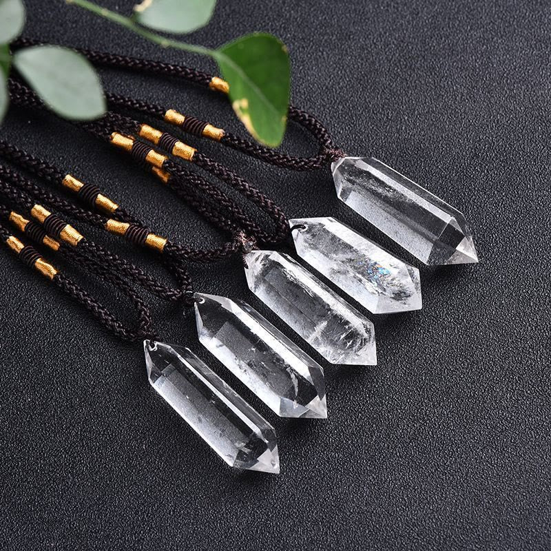 Collana curativa naturale in cristallo di ametista – Lyra