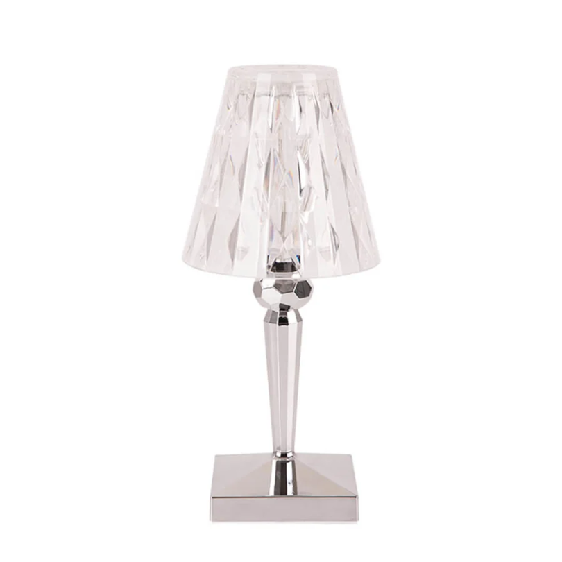 LumiÉclat – Krystal bordlampe moderne – Elegant design & varmt lys