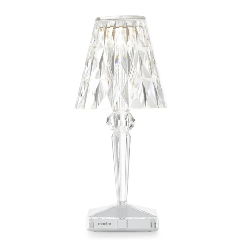 LumiÉclat – Krystal bordlampe moderne – Elegant design & varmt lys
