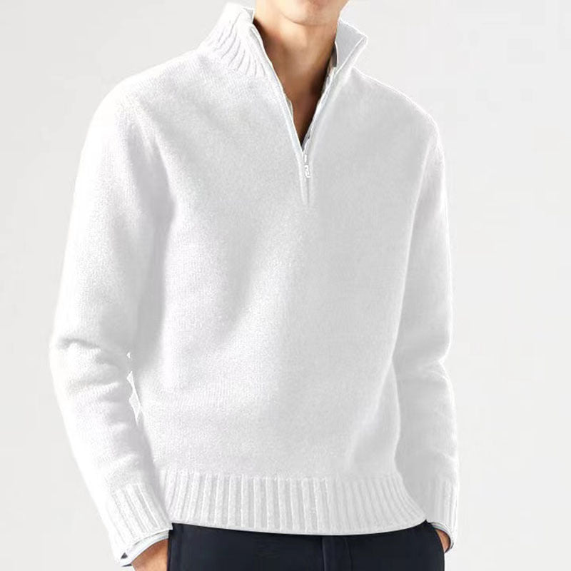 Pullover mit halbem Reißverschluss für Männer - Dani