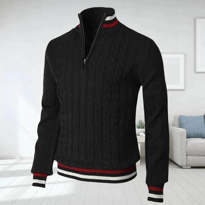 Kuscheliger Zopfstrickpullover für Männer - Silvain