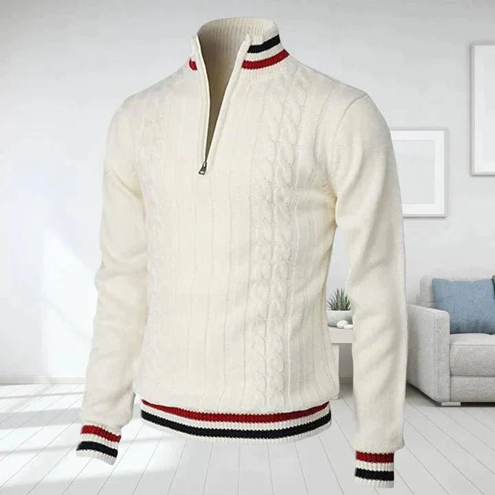 Kuscheliger Zopfstrickpullover für Männer - Silvain