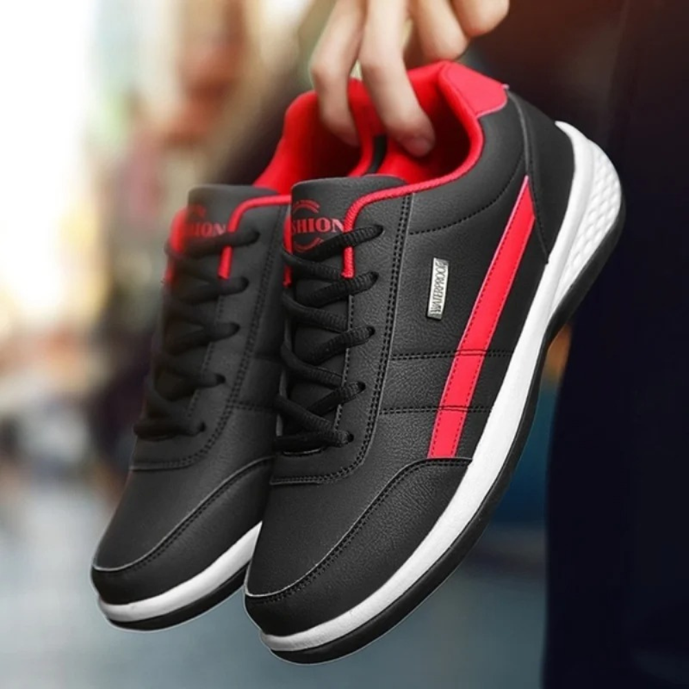Avinero – herresneaker i læder med ortopædisk indersål