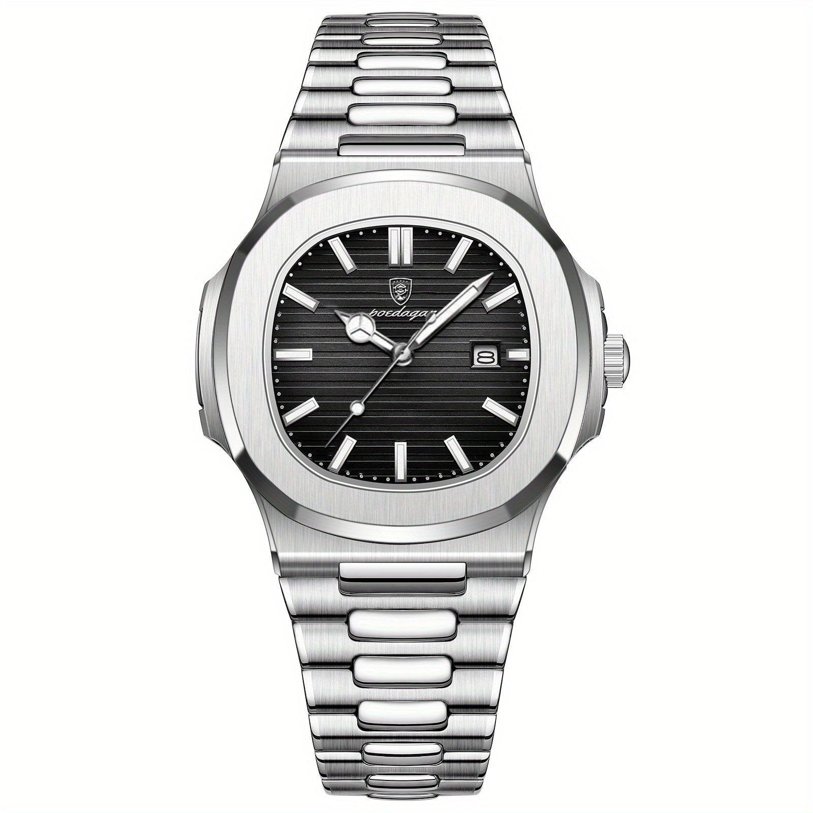 Livio – Herren-Armbanduhr mit Quarzwerk & kratzfestem Hardlex-Glas