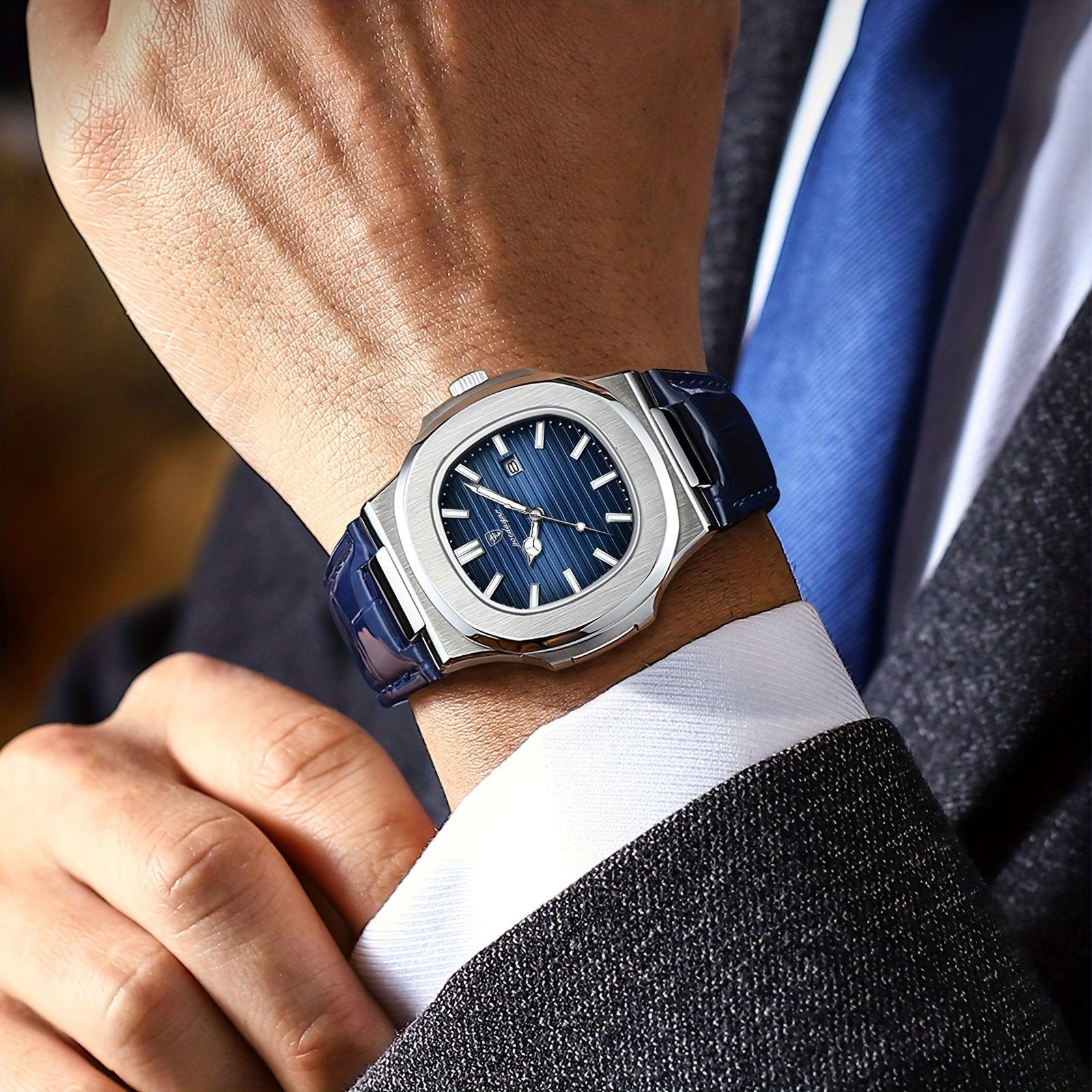Livio – Herren-Armbanduhr mit Quarzwerk & kratzfestem Hardlex-Glas