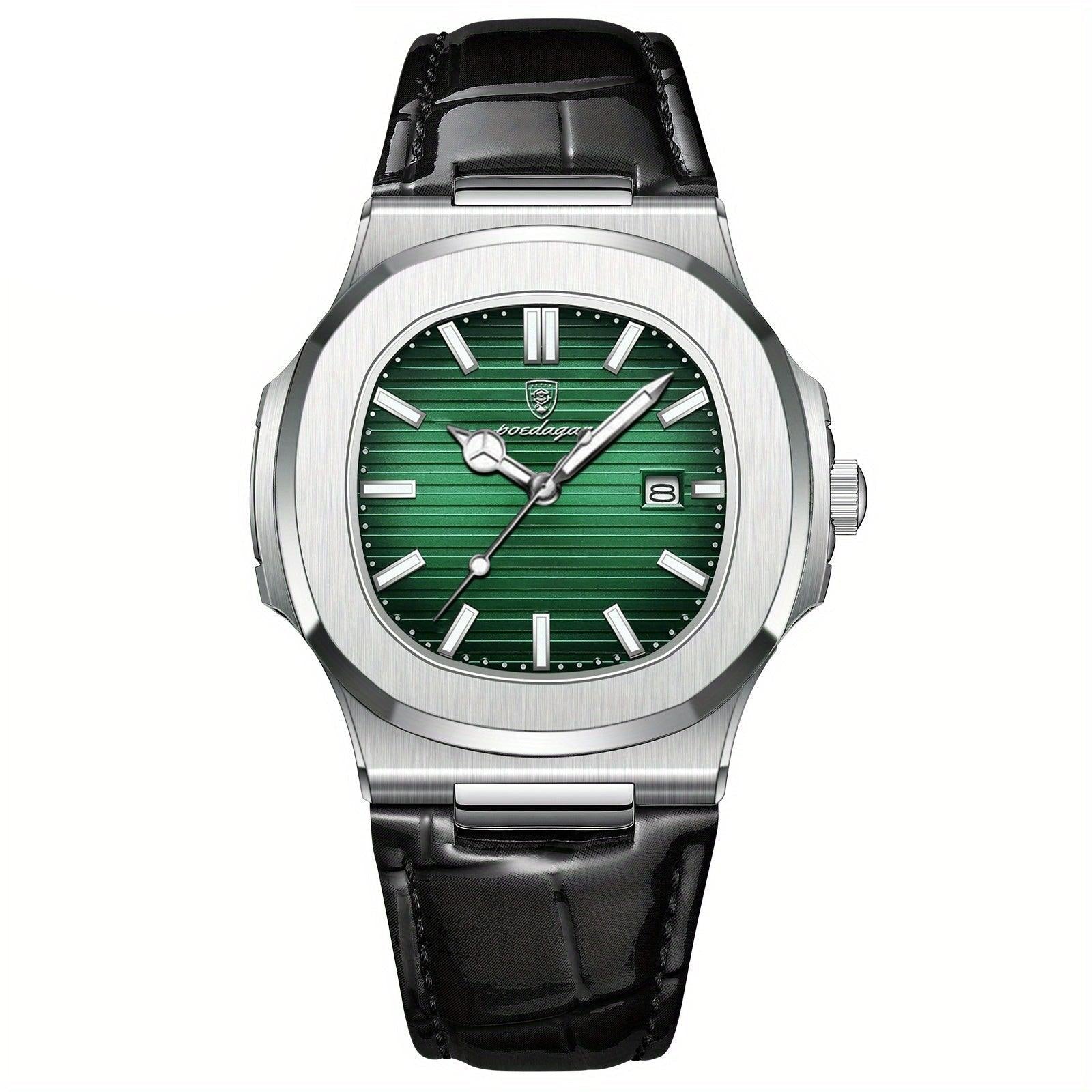Livio – Herren-Armbanduhr mit Quarzwerk & kratzfestem Hardlex-Glas
