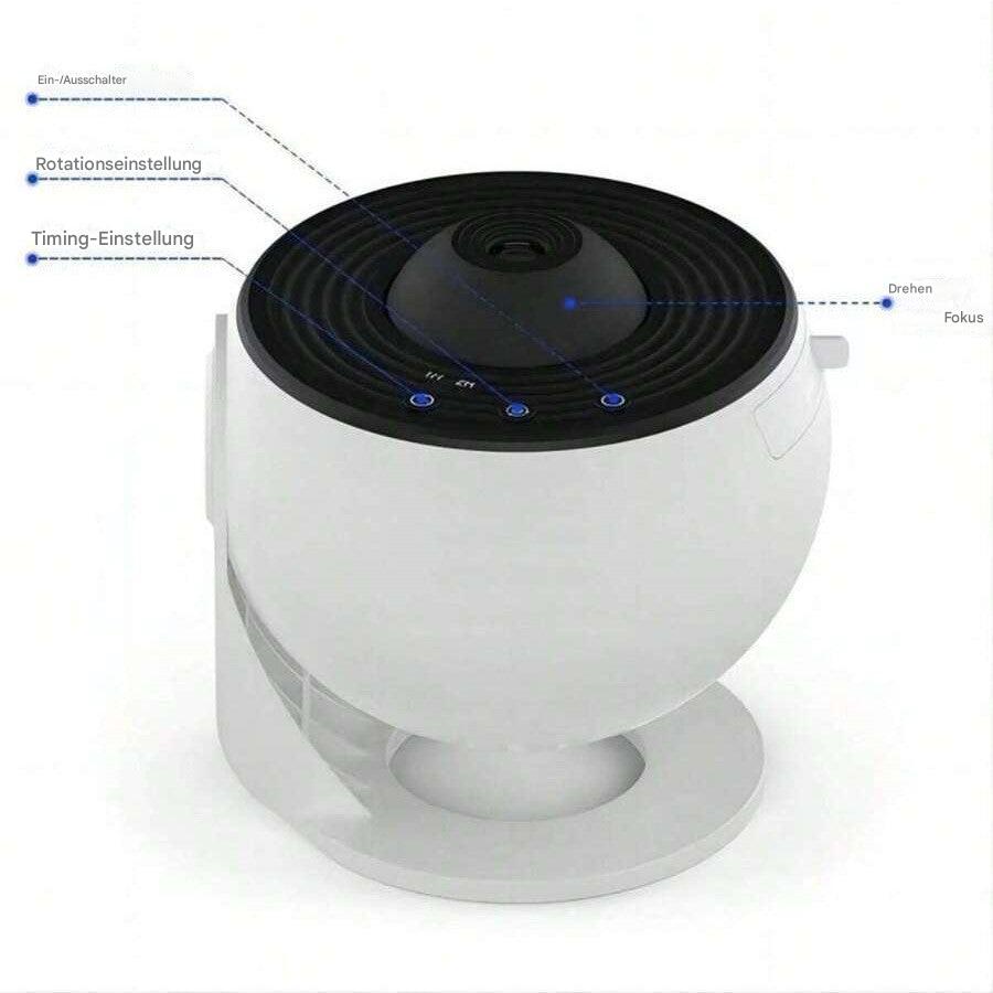 StellaBeam – Rum Projektorlampe LED – Stjernehimmel & 19 Mønstre