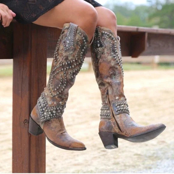 Lilli - Cowboystiefel mit Absatz