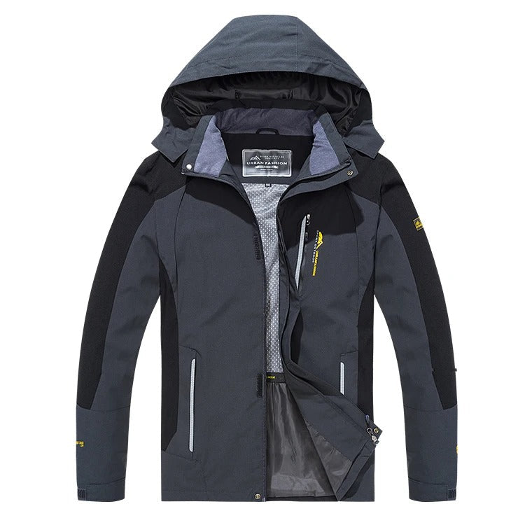 NordHike – Herren Wanderjacke Thorben Winter Edition – Wasserdicht & Winddicht Outdoor