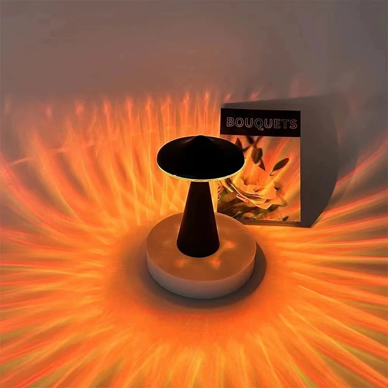 LED Pilz Tafellamp - USB Dimbare Touch