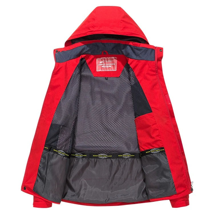 NordHike – Herren Wanderjacke Thorben Winter Edition – Wasserdicht & Winddicht Outdoor