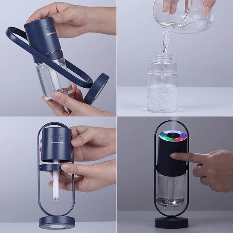 LED-Nachtlicht Hydration USB 360° drehbare Schreibtischlampe