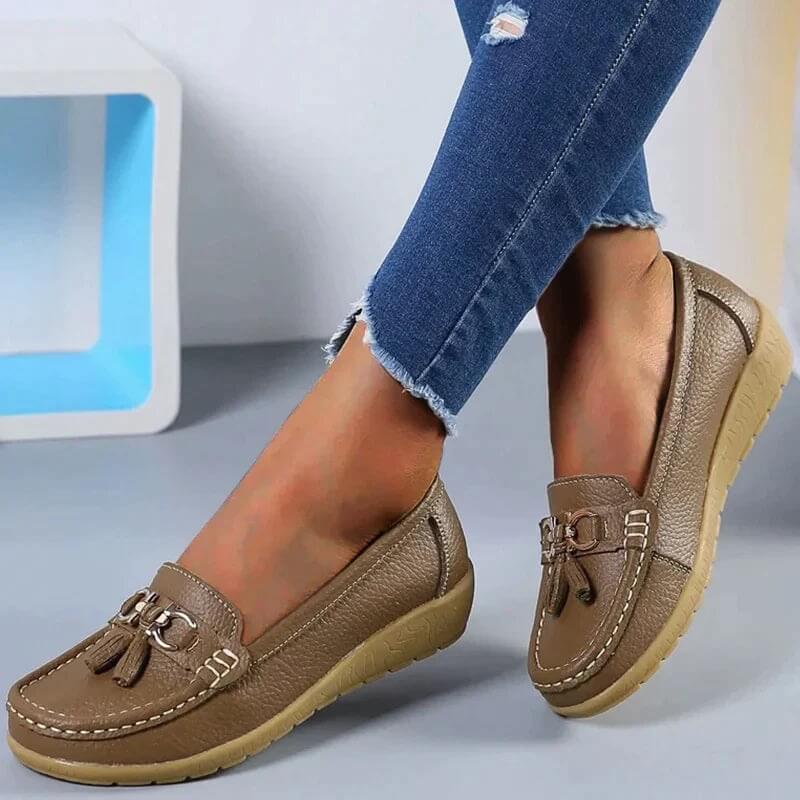 Mari – Elegante Leder-Halbschuhe mit Komfort-Technologie