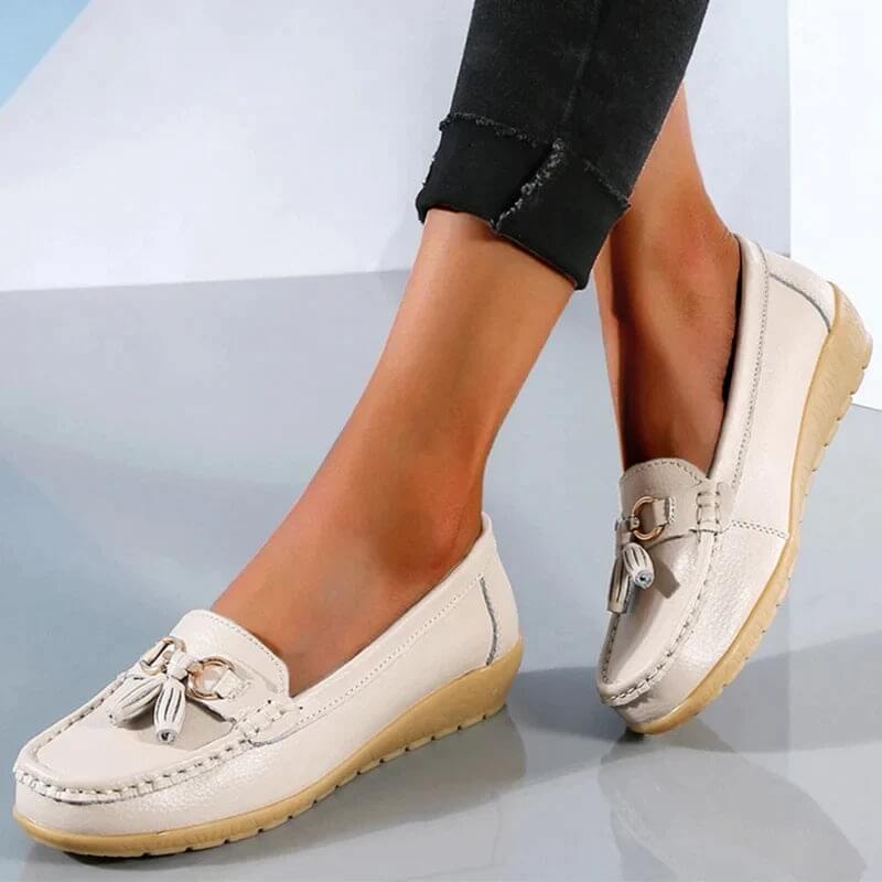 Mari – Elegante Leder-Halbschuhe mit Komfort-Technologie