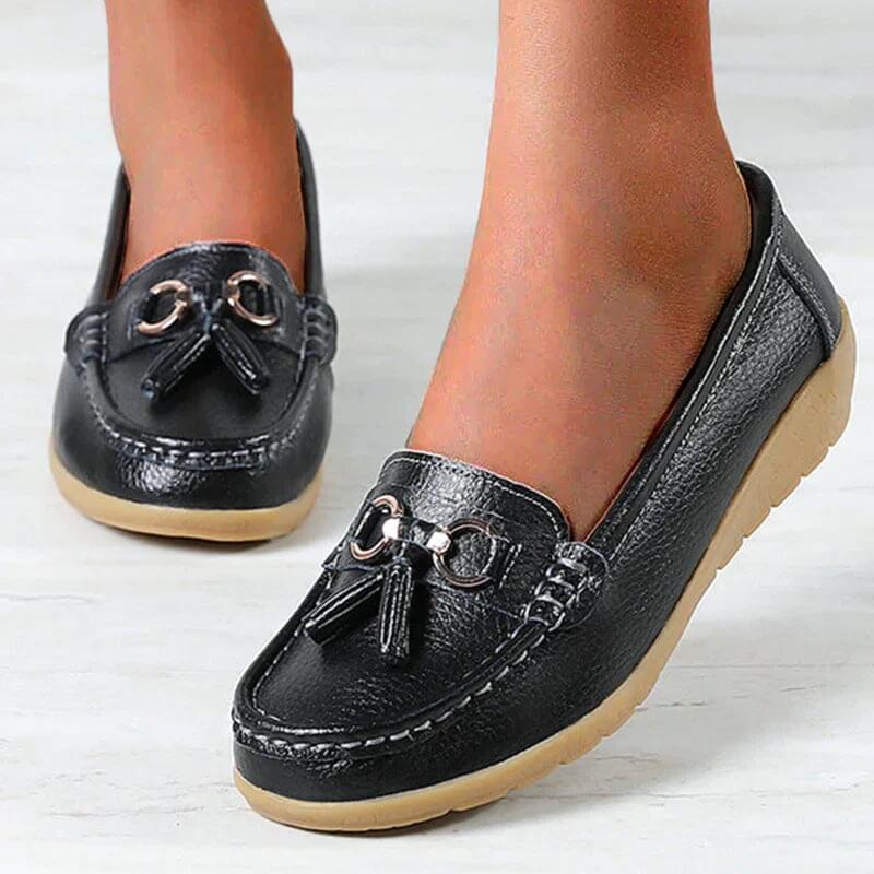 Mari – Elegante Leder-Halbschuhe mit Komfort-Technologie