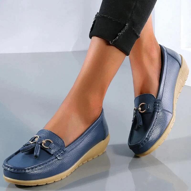Mari – Elegante Leder-Halbschuhe mit Komfort-Technologie