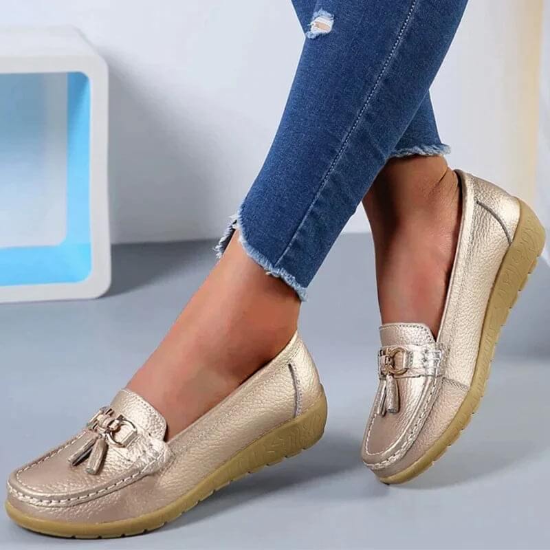 Mari – Elegante Leder-Halbschuhe mit Komfort-Technologie