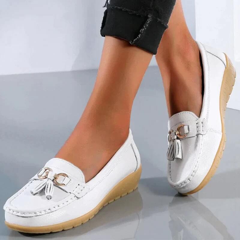Mari – Elegante Leder-Halbschuhe mit Komfort-Technologie