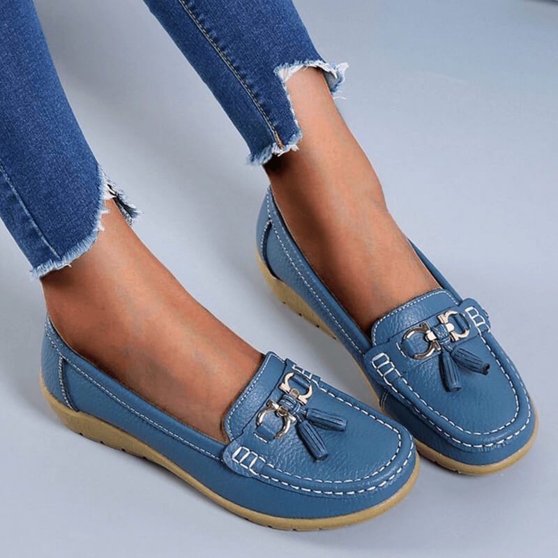Mari – Elegante Leder-Halbschuhe mit Komfort-Technologie