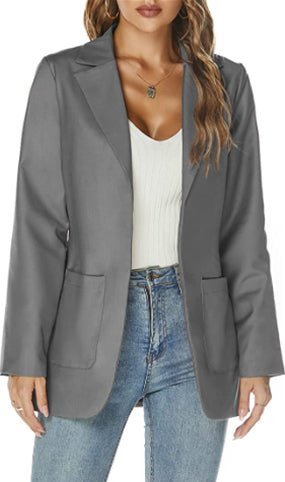 Eleganter und stilvoller langer Blazer für Damen - Cleena
