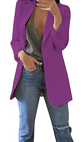 Eleganter und stilvoller langer Blazer für Damen - Cleena