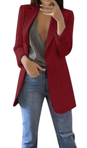 Eleganter und stilvoller langer Blazer für Damen - Cleena