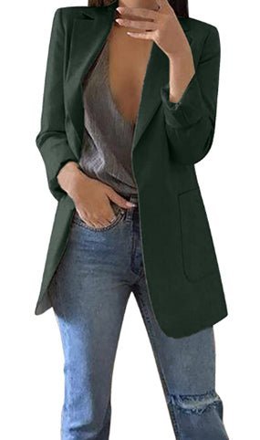 Eleganter und stilvoller langer Blazer für Damen - Cleena