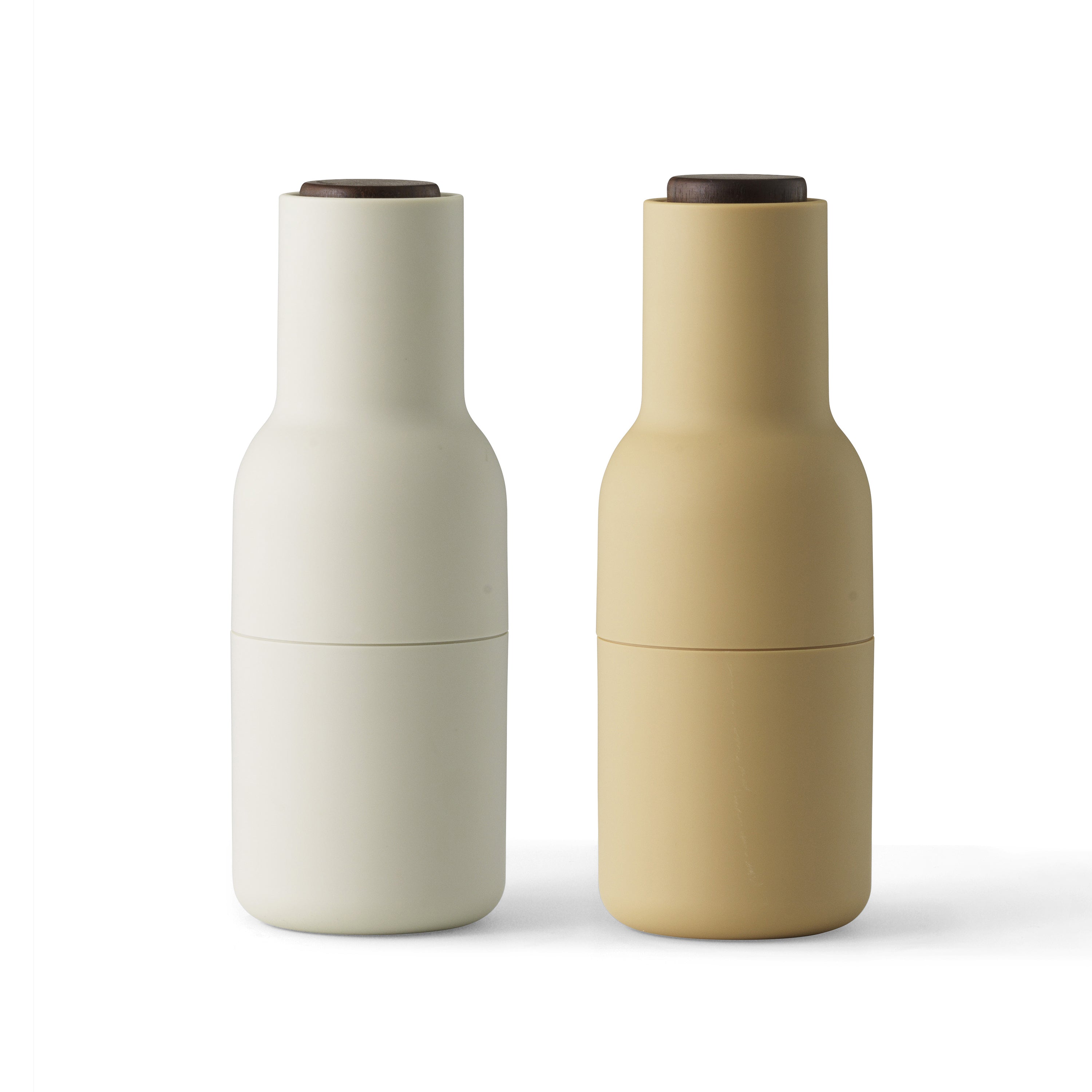 Culina – Flaschenmühlen 2er-Set Salz & Pfeffer – Keramikmahlwerk modern