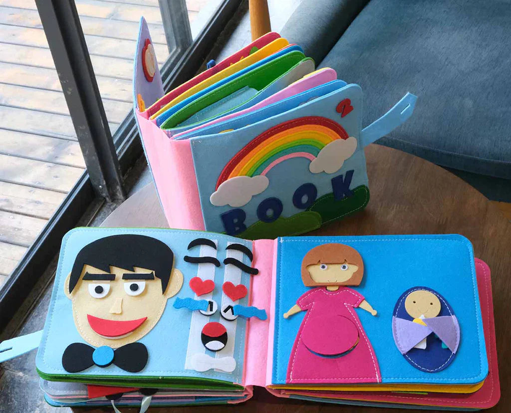 Montessori Abenteuerbuch - Filzgeschichten
