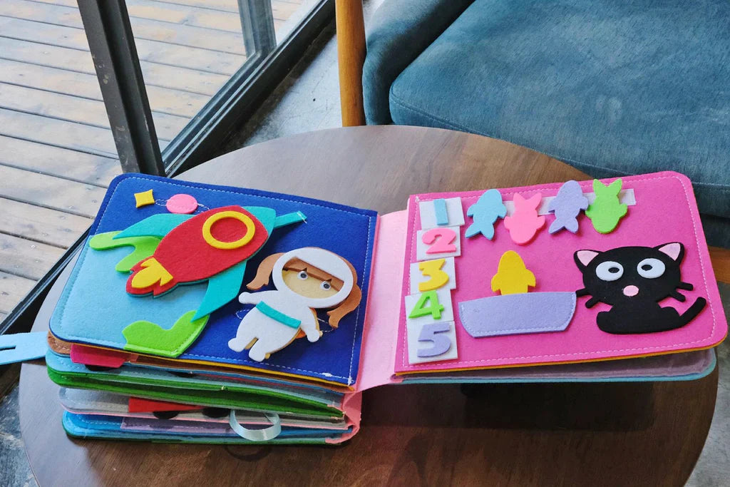 Montessori Abenteuerbuch - Filzgeschichten
